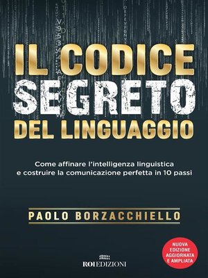 cover image of Il codice segreto del linguaggio